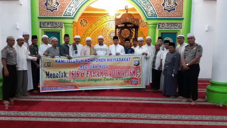 Safari Ramadhan, 8 Imbau Kapolres Kampar  ke Warga Pandau Jaya, Siak Hulu